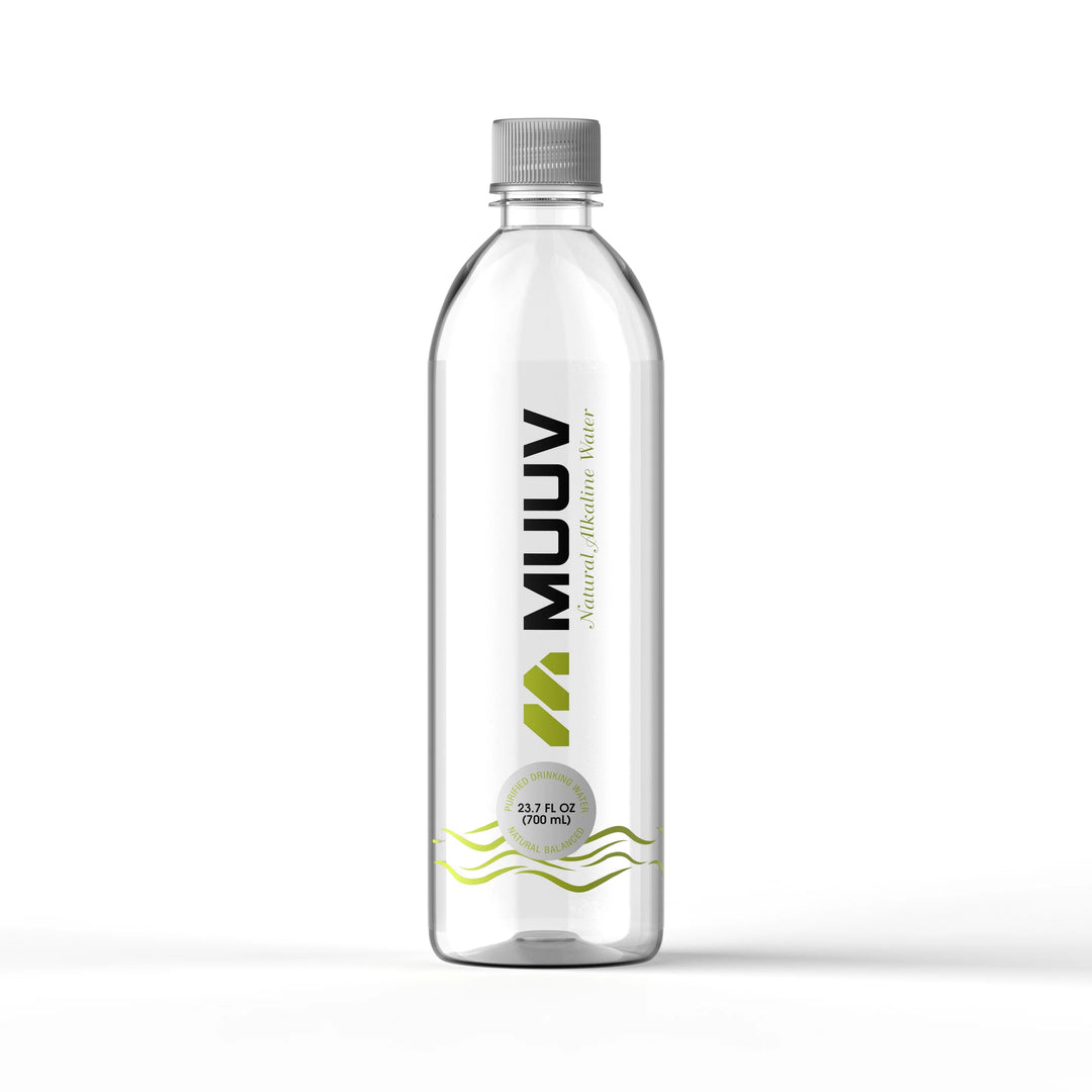 Muuv Water; Alkaline Bottled Water; 23.7 Fl Oz