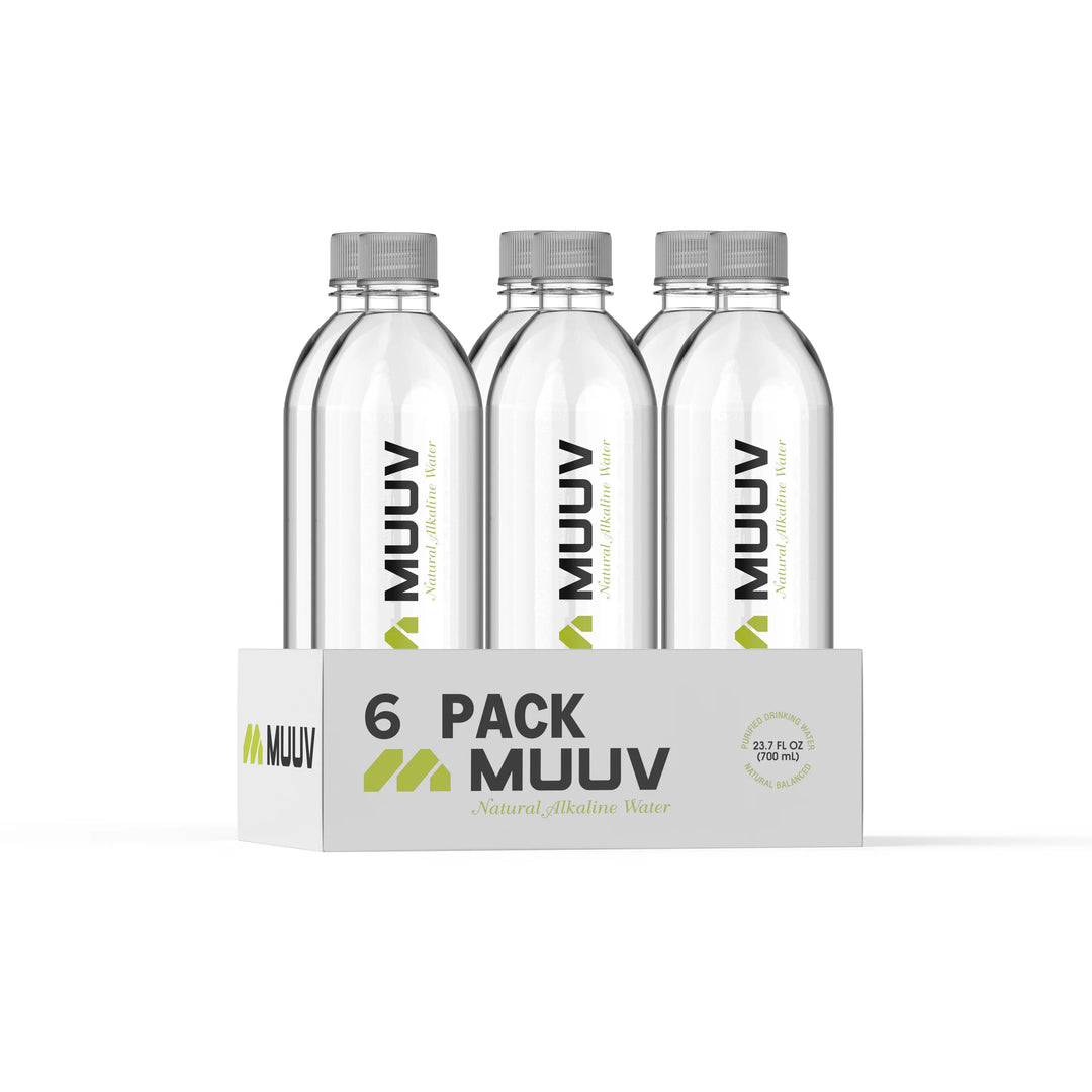 Muuv Water; Alkaline Bottled Water; 23.7 Fl Oz