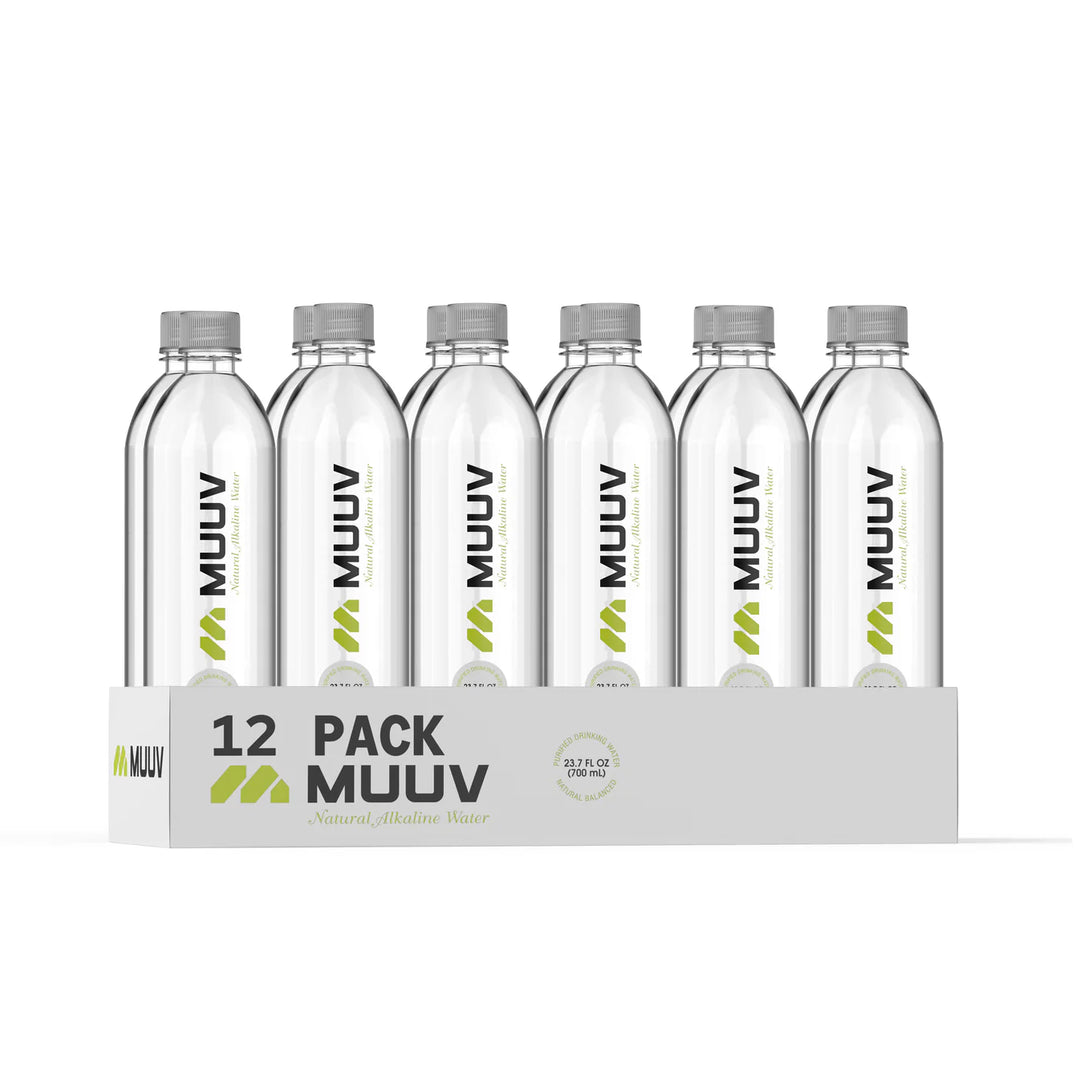 Muuv Water; Alkaline Bottled Water; 23.7 Fl Oz